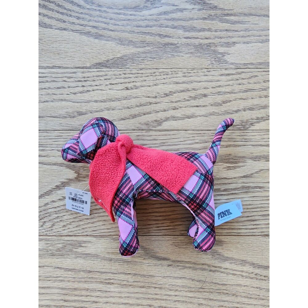 Victoria’s Secret PINK Holiday Mini Dog Limited Edition About 6" NEW
